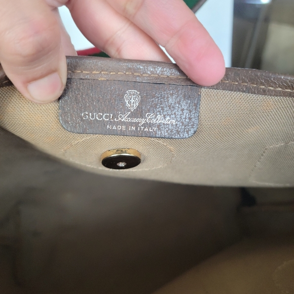 Authentic Gucci vintage GG canvas tote bag 39.02.003 (A25) - Picture 14 of 15